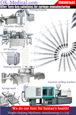 Machine automatique de fabrication de seringue de 1000 kg