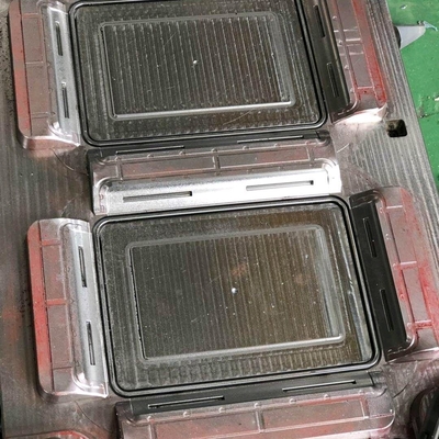 Moule en plastique de couvercle de boîte de conteneur rendant machine la haute précision coureur froid/chaud